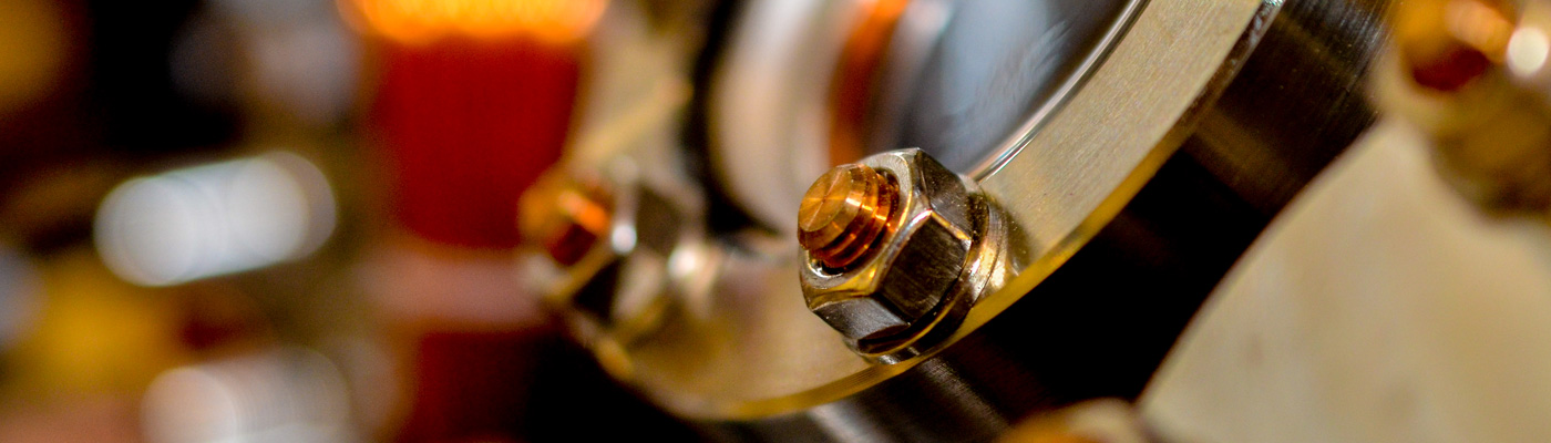 Gold metal equipment from the Photon Science Institute